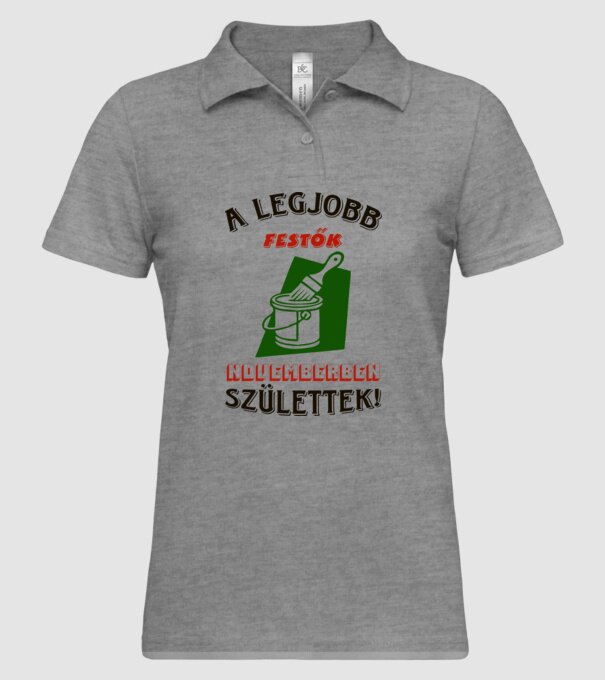  minta szürke pólón