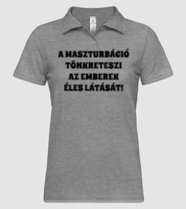  minta szürke pólón