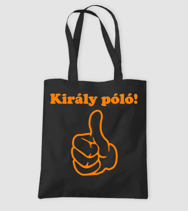  minta fekete pólón