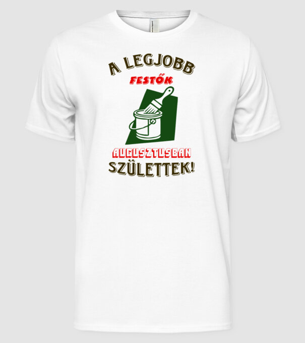  minta fehér pólón