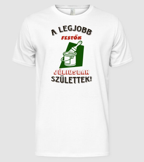  minta fehér pólón
