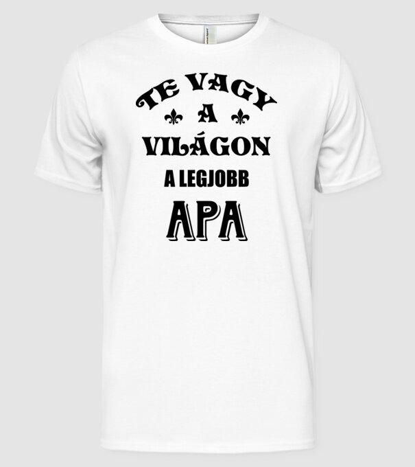  minta fehér pólón