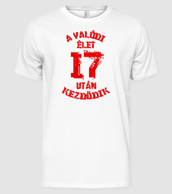  minta fehér pólón