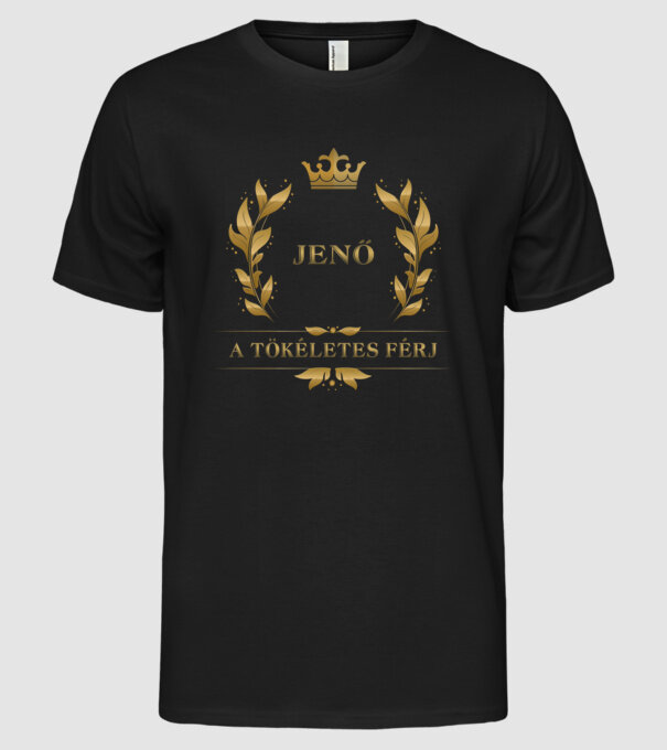  minta fekete pólón
