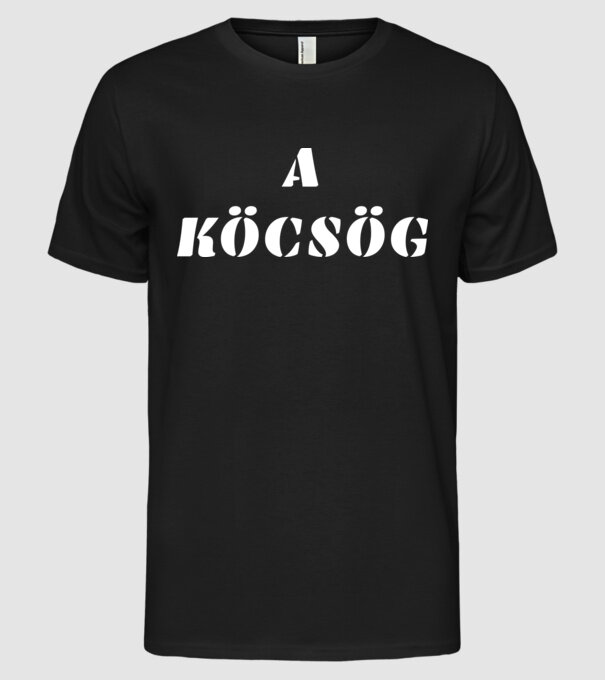  minta fekete pólón