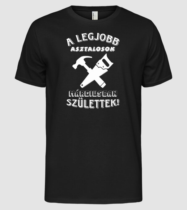  minta fekete pólón
