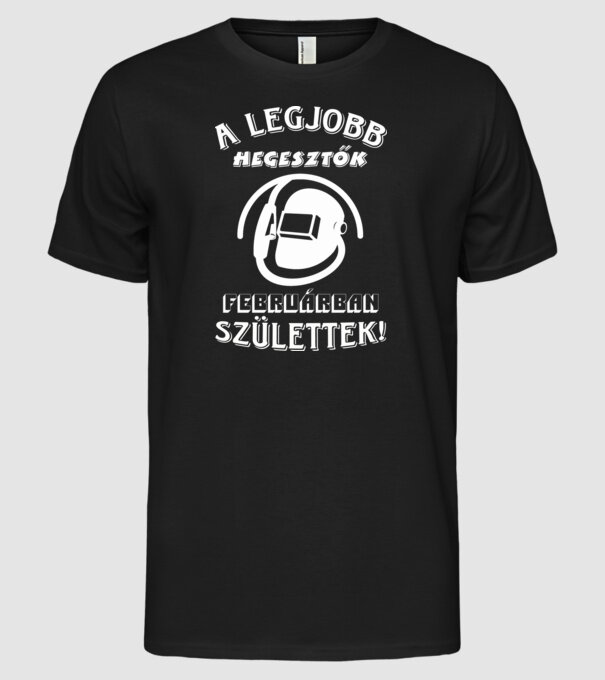  minta fekete pólón