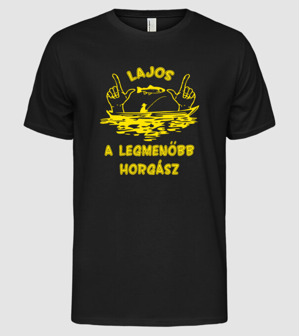  minta fekete pólón