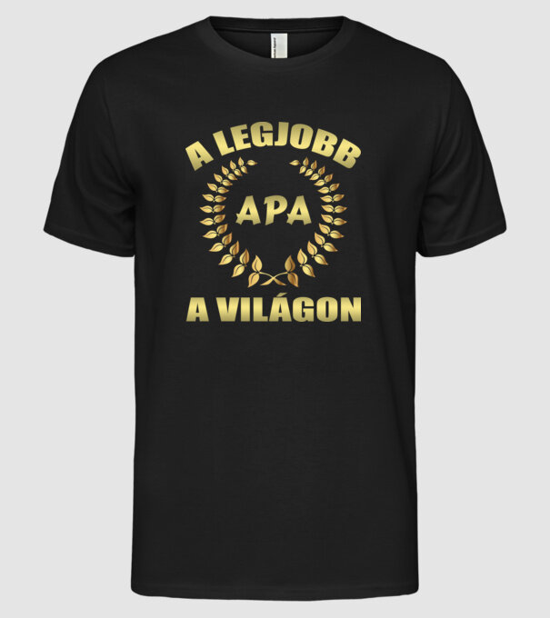  minta fekete pólón