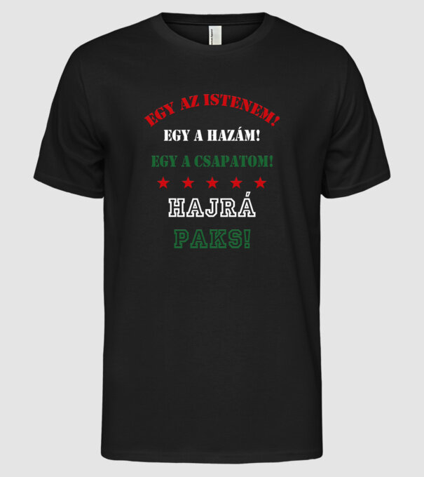  minta fekete pólón