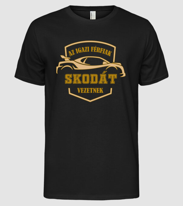  minta fekete pólón
