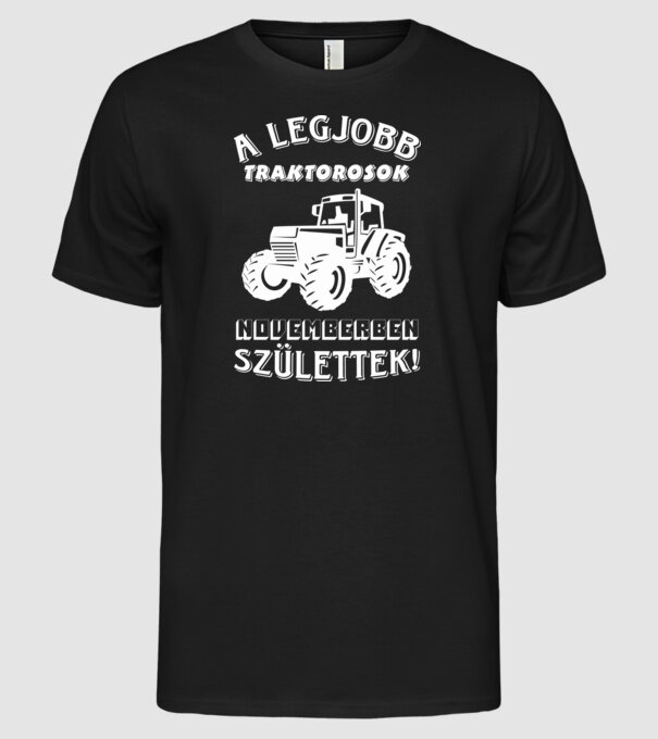  minta fekete pólón