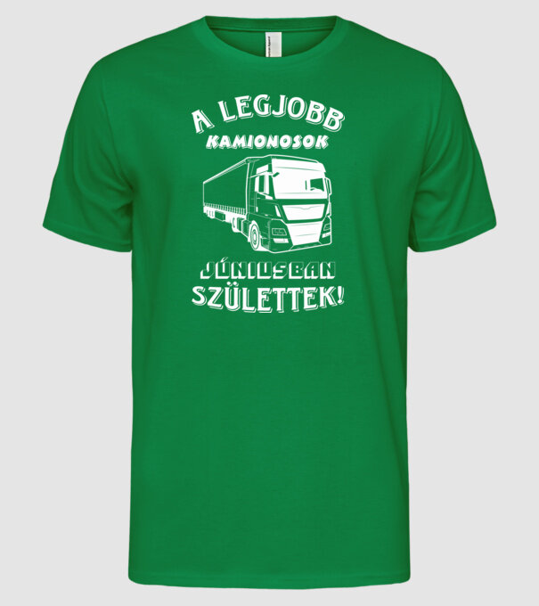  minta zöld pólón