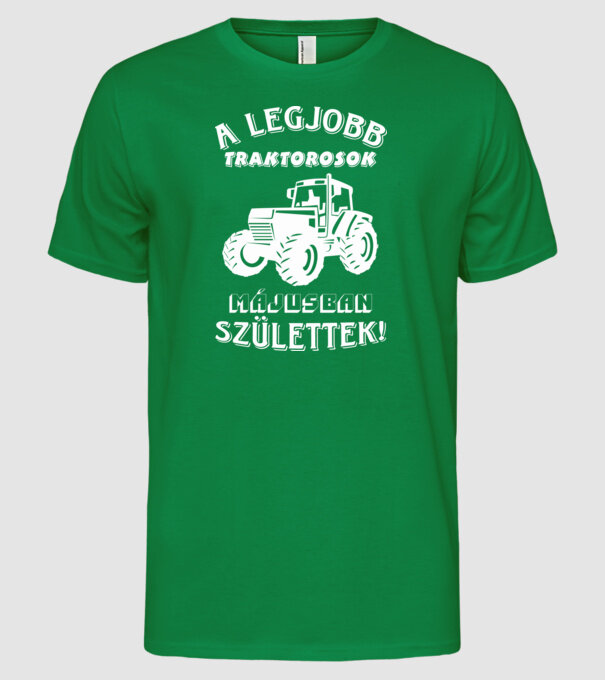  minta zöld pólón