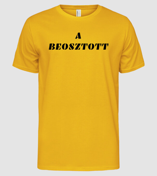  minta sárga pólón