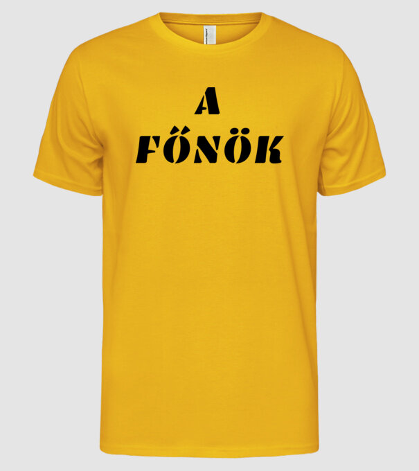  minta sárga pólón