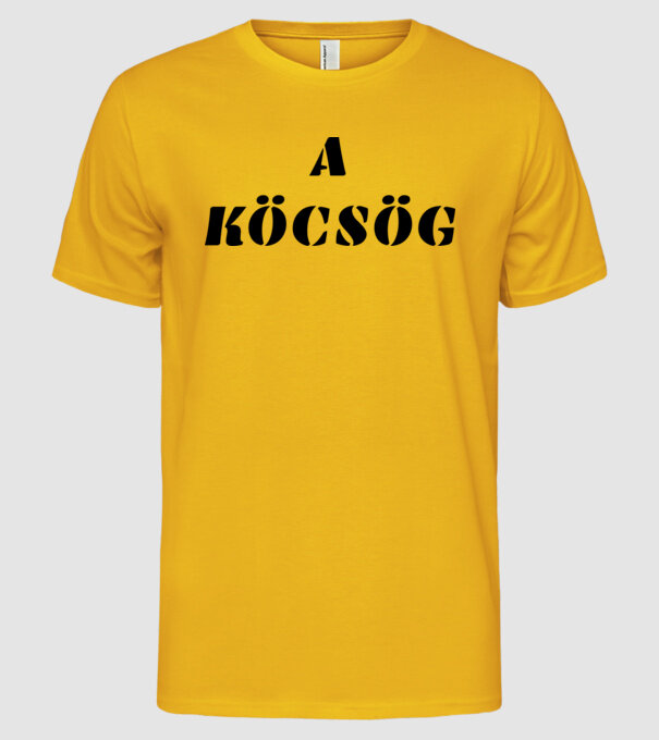  minta sárga pólón