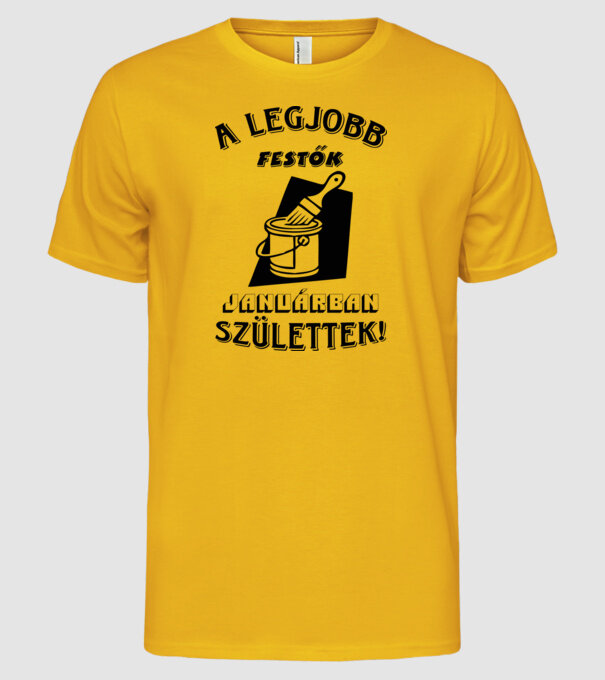  minta sárga pólón
