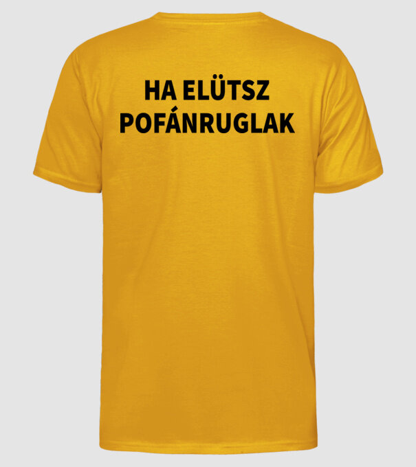  minta sárga pólón