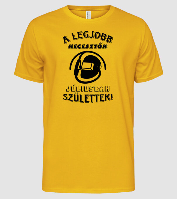  minta sárga pólón