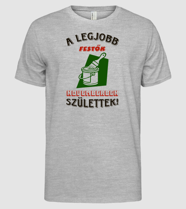  minta szürke pólón