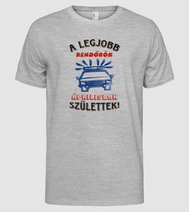 minta szürke pólón