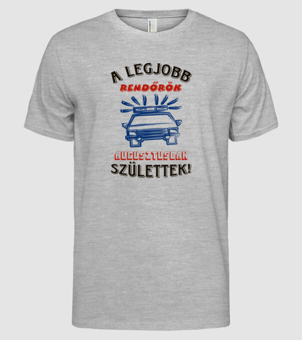  minta szürke pólón