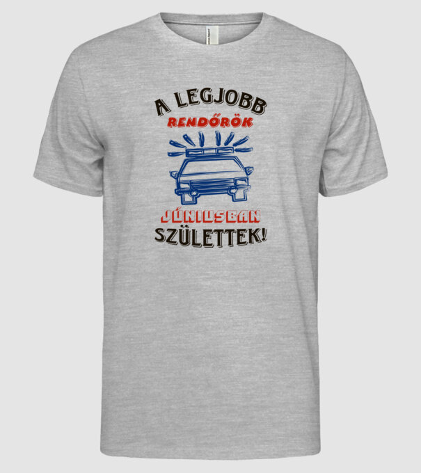  minta szürke pólón