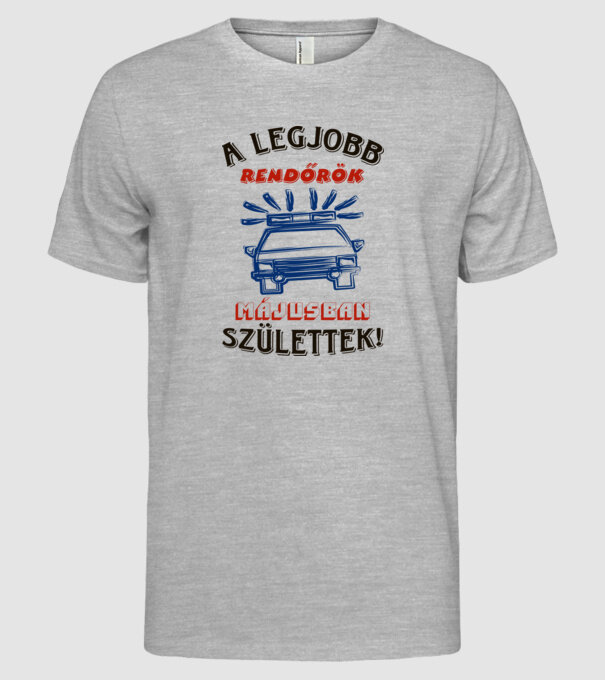  minta szürke pólón