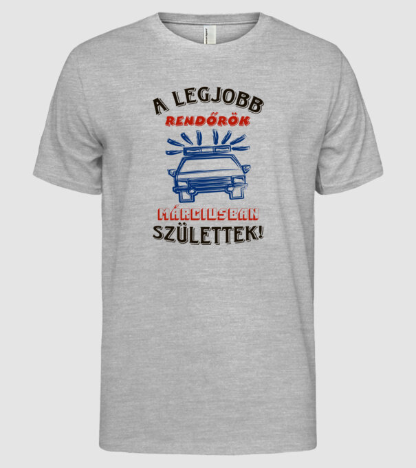  minta szürke pólón