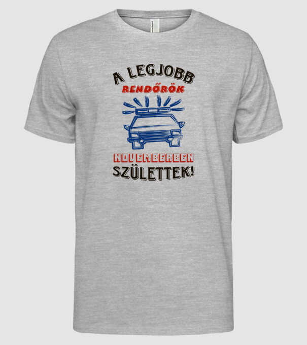  minta szürke pólón