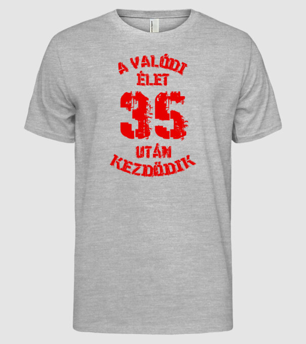  minta szürke pólón