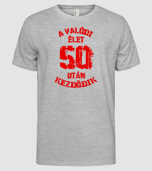  minta szürke pólón