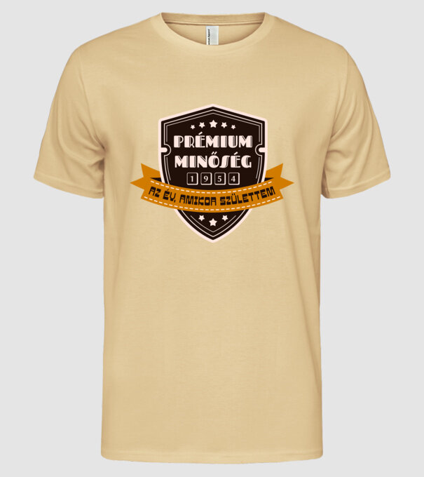  minta homokszín pólón