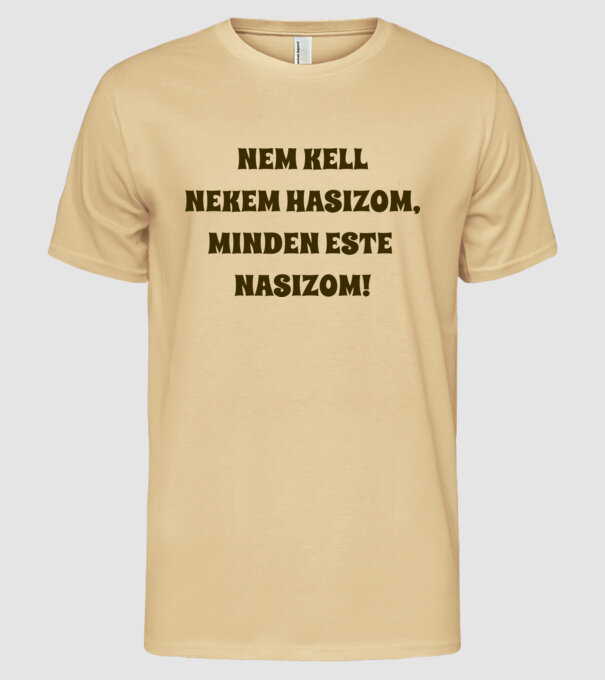  minta homokszín pólón