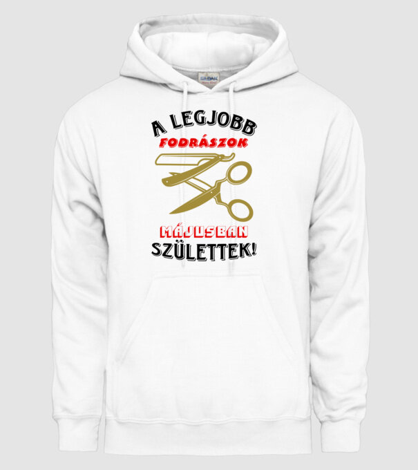  minta fehér pólón