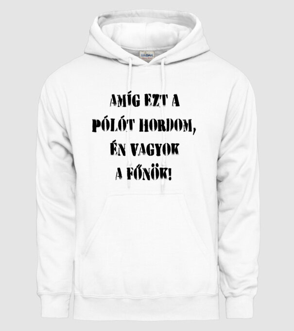  minta fehér pólón