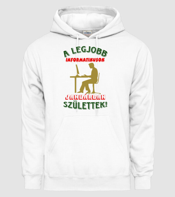  minta fehér pólón