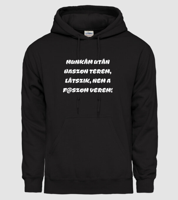  minta fekete pólón