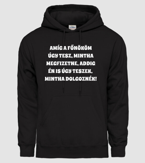  minta fekete pólón