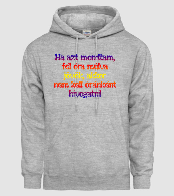  minta szürke pólón