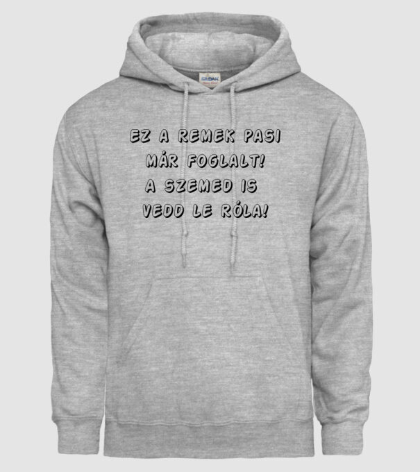  minta szürke pólón