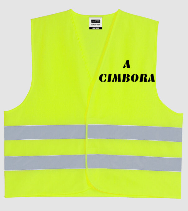  minta neonsárga pólón