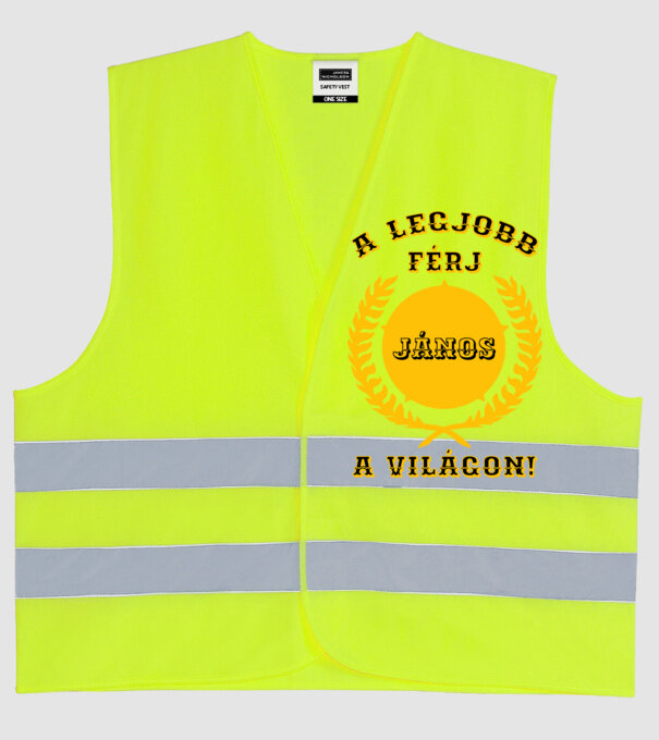  minta neonsárga pólón