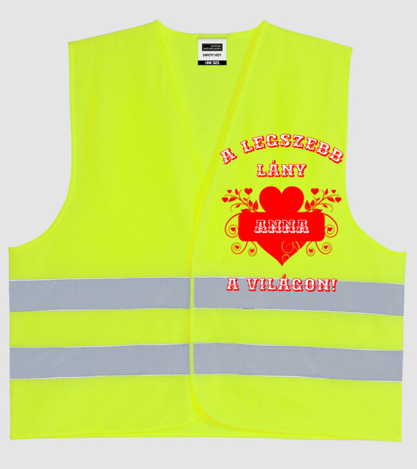 minta neonsárga pólón