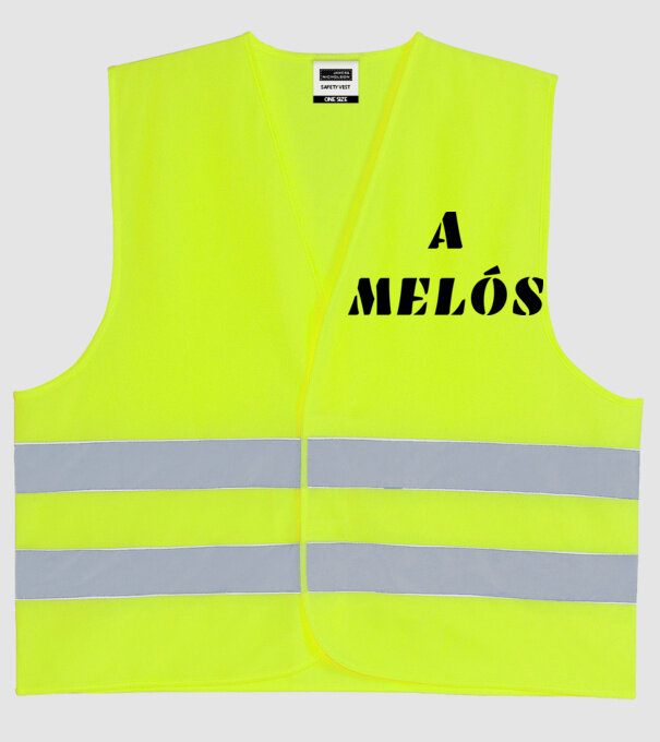  minta neonsárga pólón