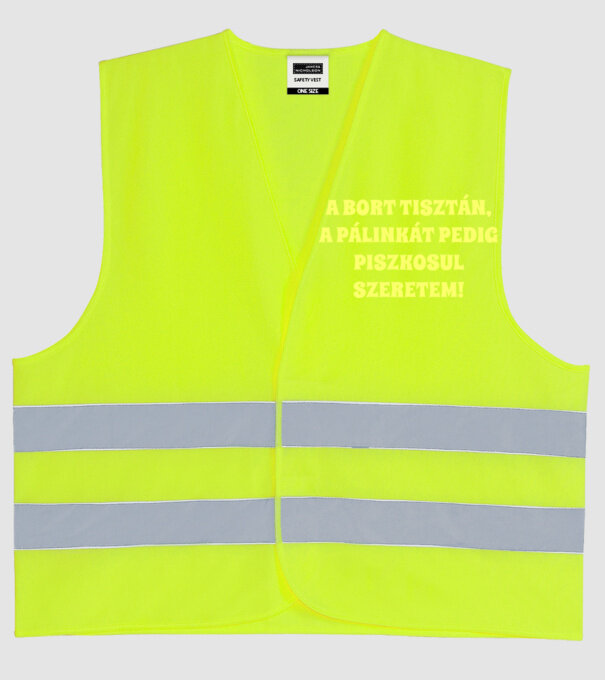  minta neonsárga pólón