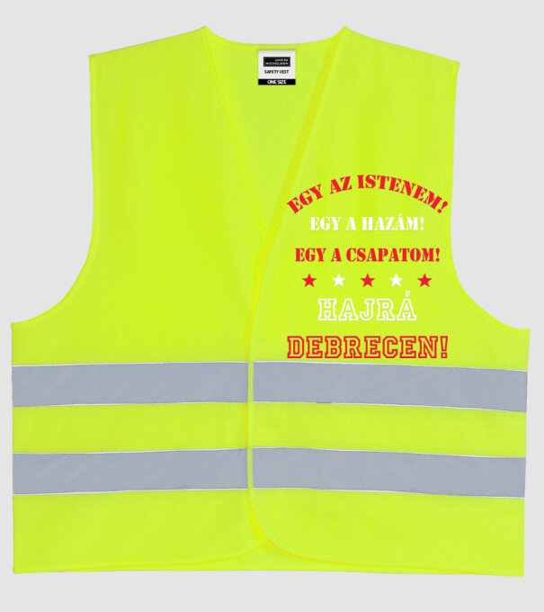  minta neonsárga pólón