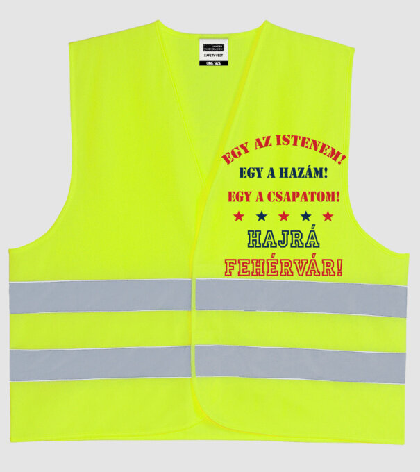  minta neonsárga pólón