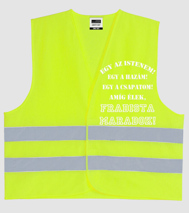  minta neonsárga pólón
